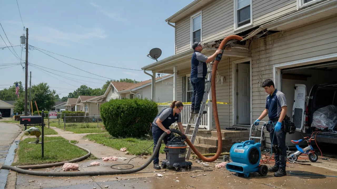 Water Damage Restoration in Nicoma Park, OK near me
